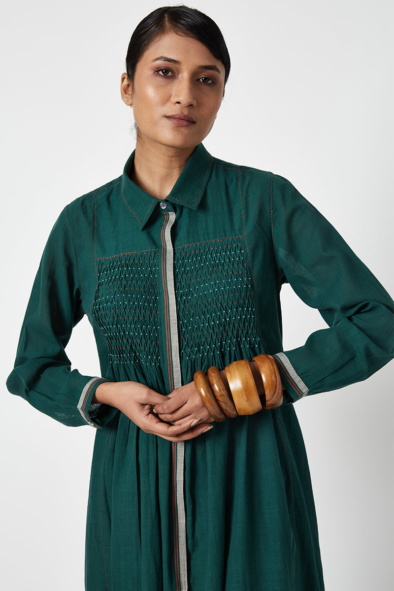 Giardini Smocking Tunic Set (2Pcs)