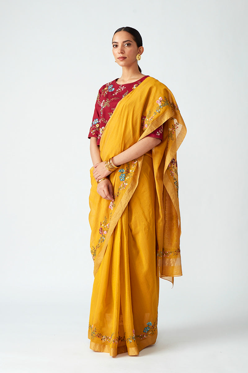 BEGONIA EMBROIDERED BLOUSE (1 PC)