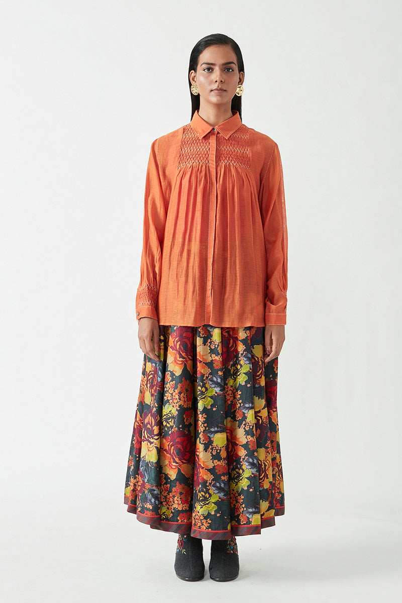 ANNA PRINTED SKIRT