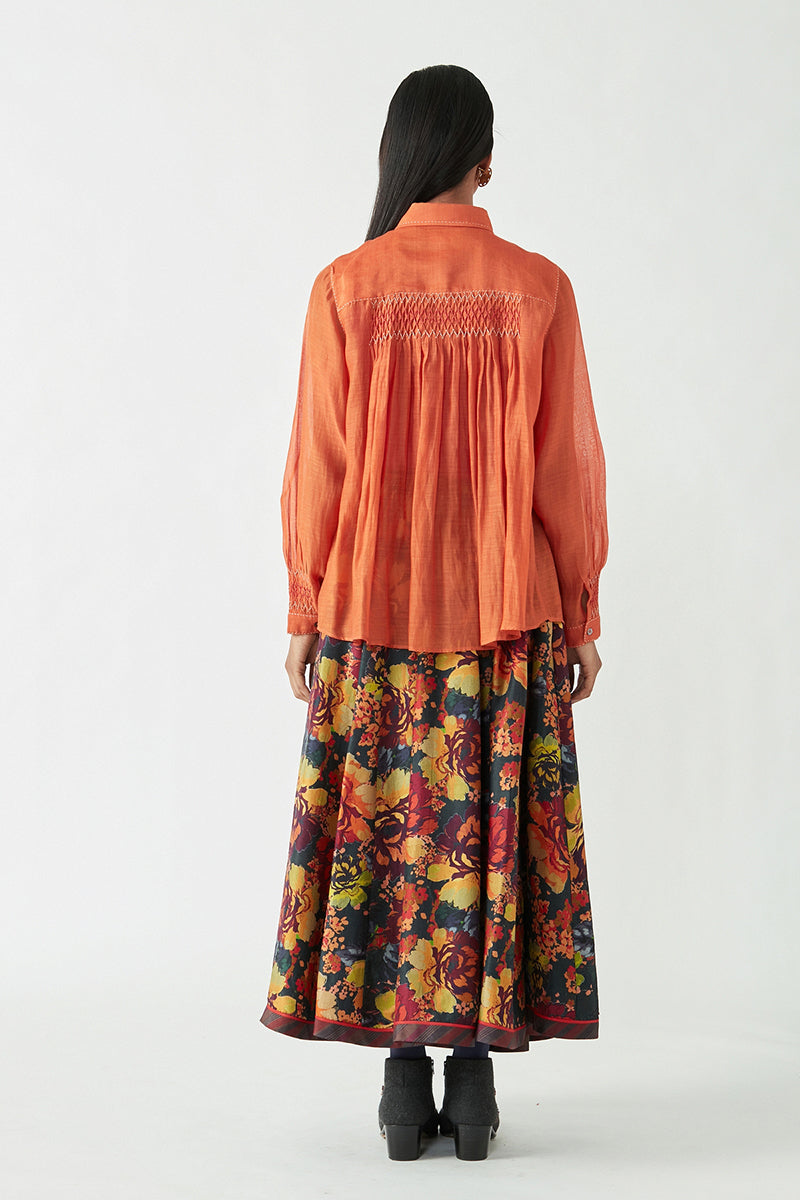 ANNA PRINTED SKIRT