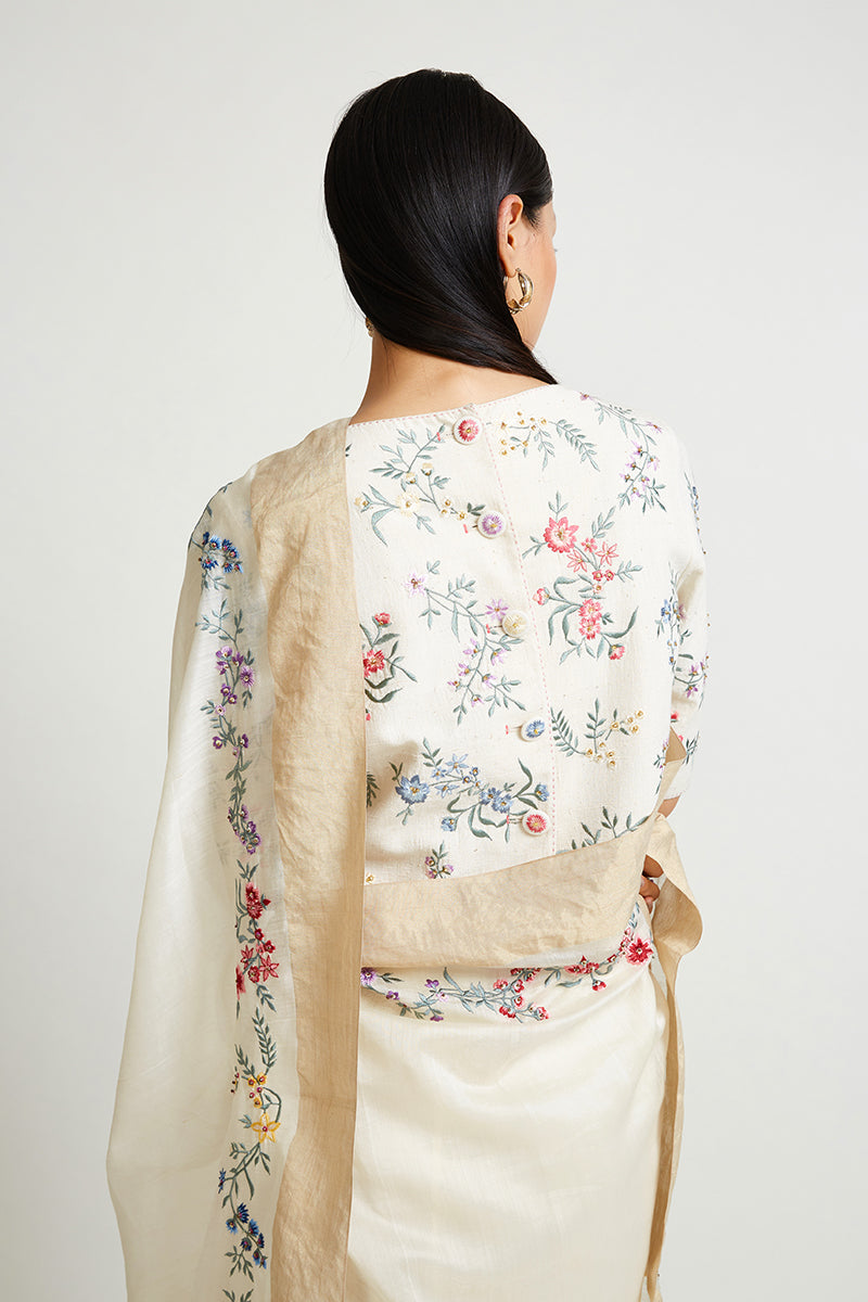 LAMIUM EMBROIDERED BLOUSE