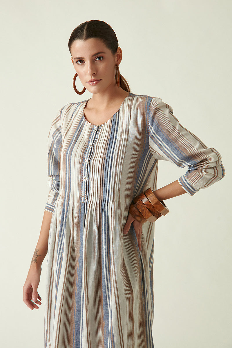KEITH STRIPED DRESS