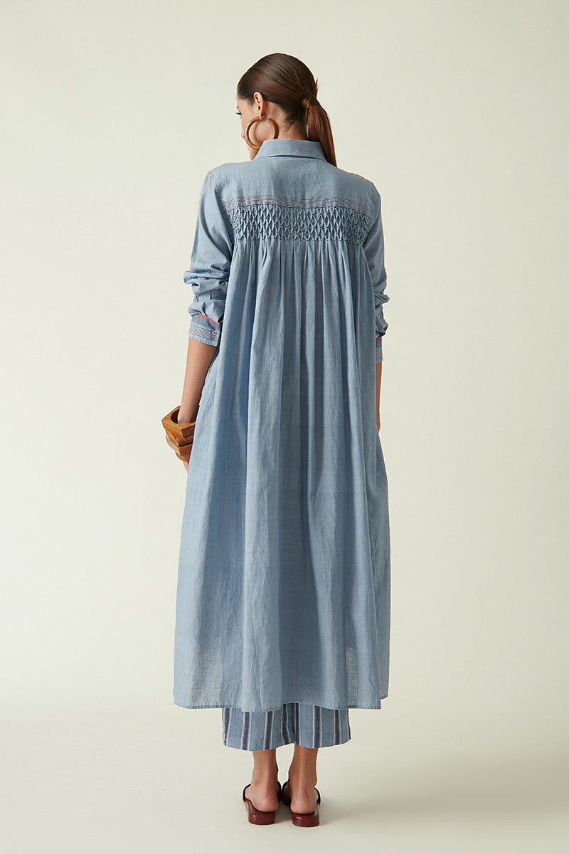 PATRICIA COLLARED TUNIC