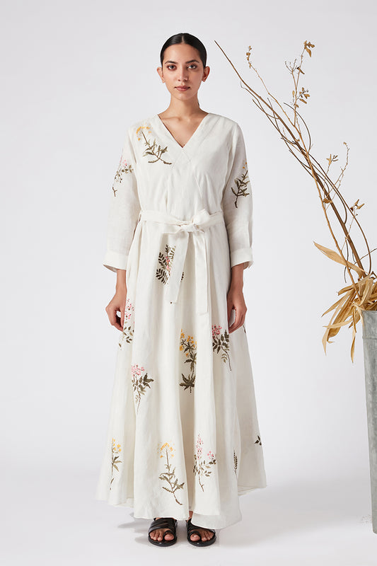 EMBROIDERED DRESS