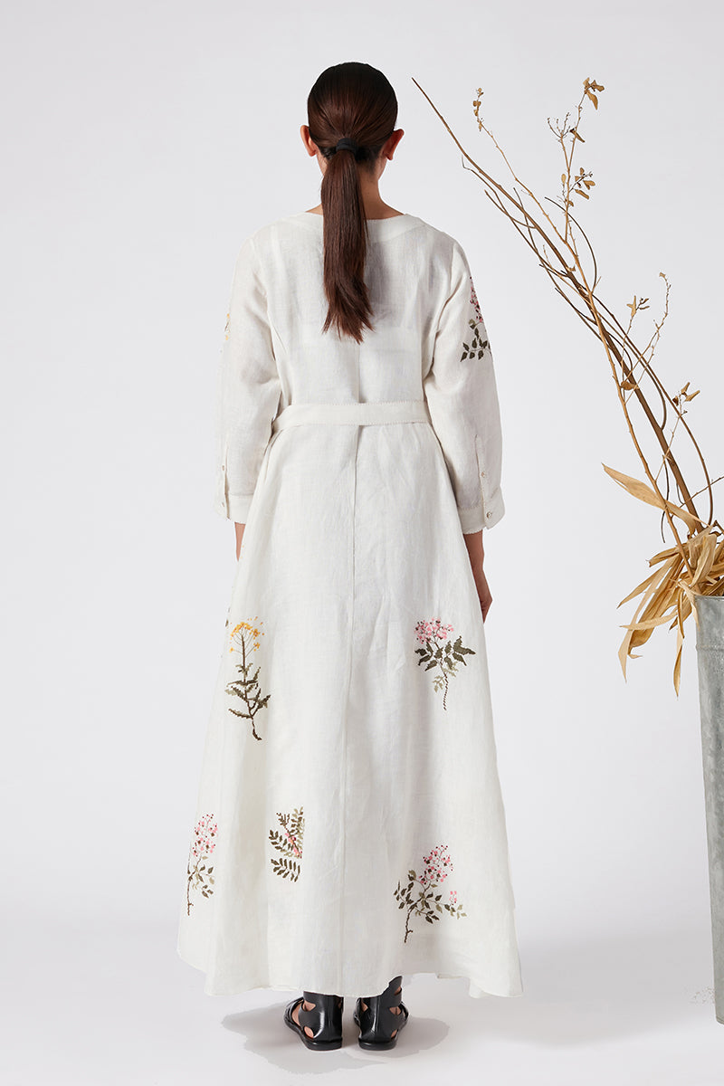 EMBROIDERED DRESS
