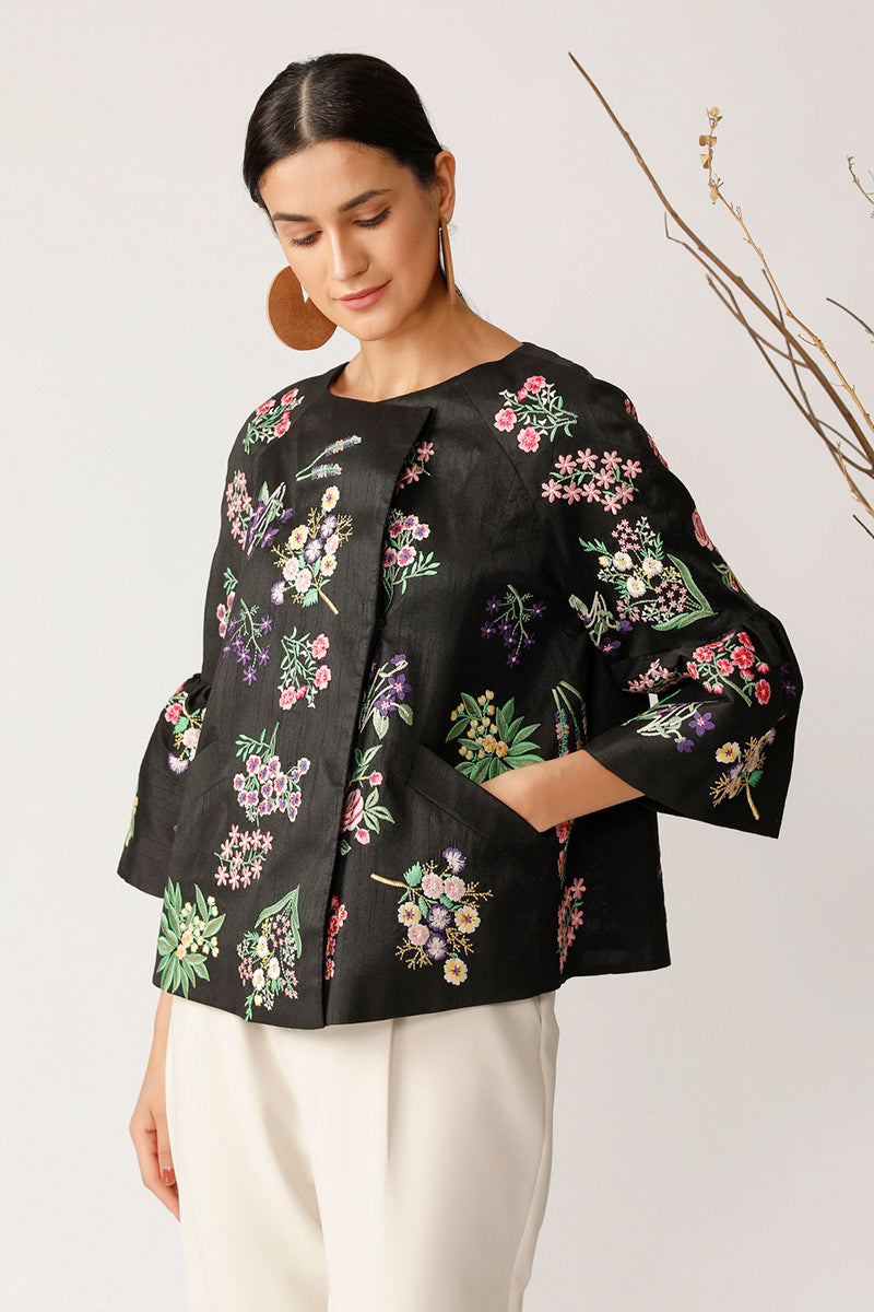 SALLOW EMBROIDERED JACKET
