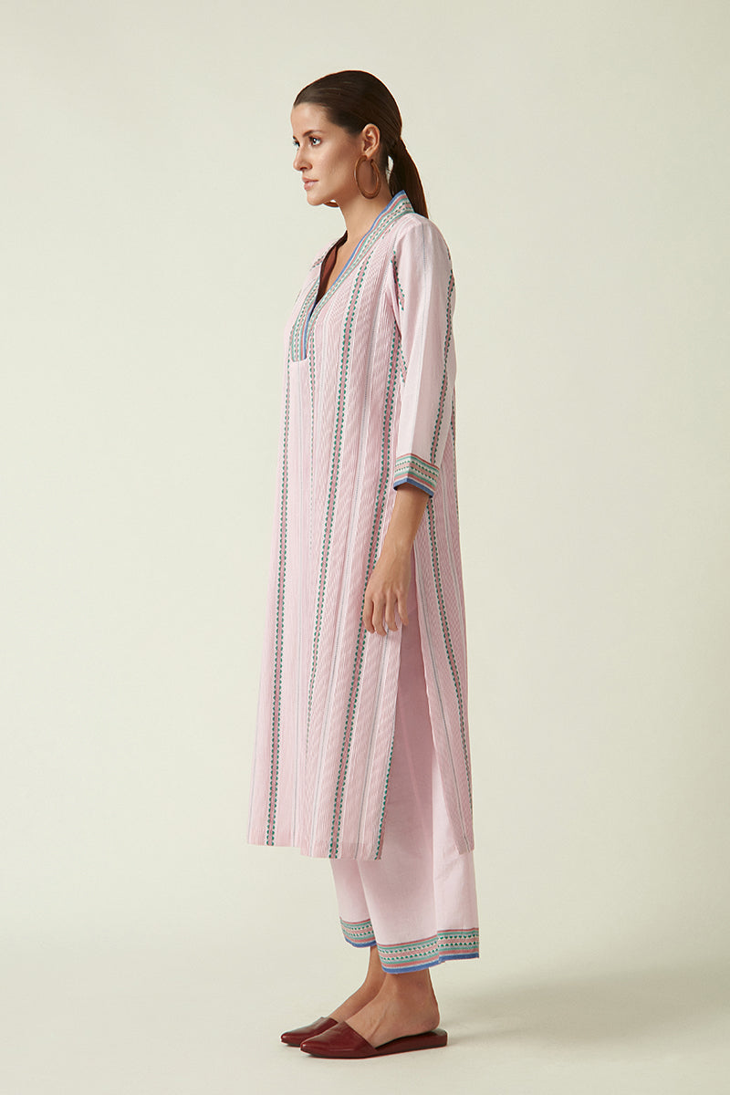 PORICINI STRAIGHT KURTA SET (2PCS)