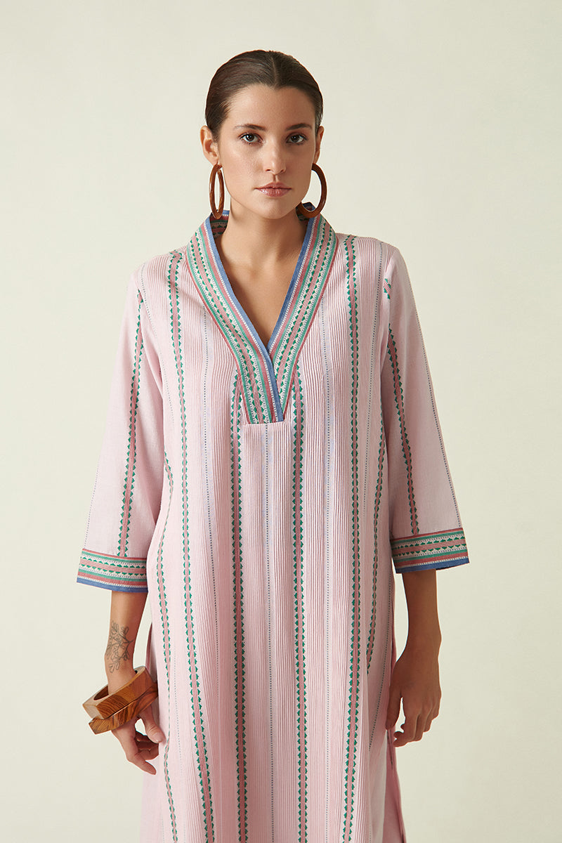 PORICINI STRAIGHT KURTA SET (2PCS)