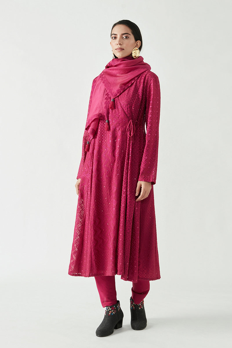 OLIVIA EMBROIDERED KURTA SET