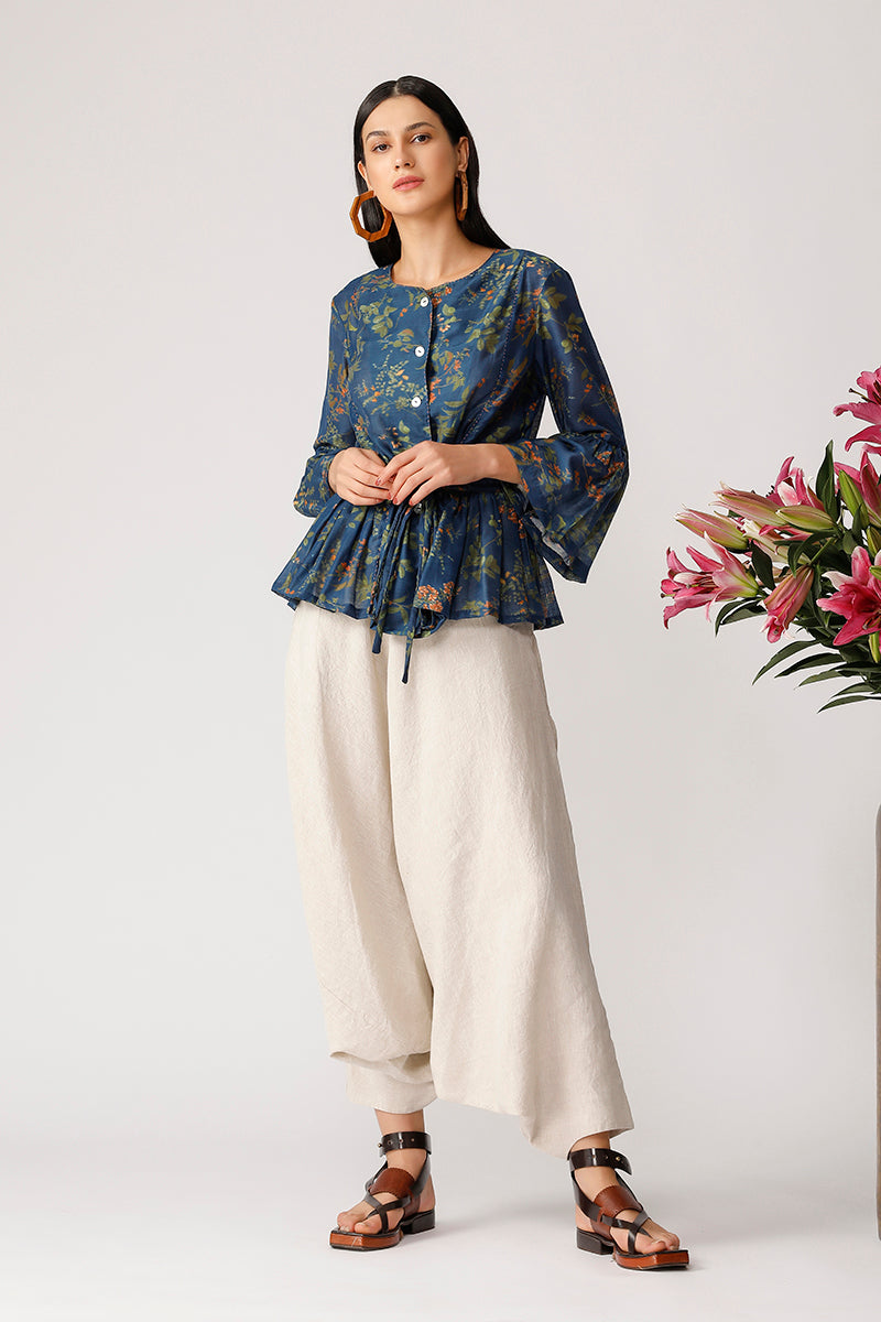 CLOVER PEPLUM TOP