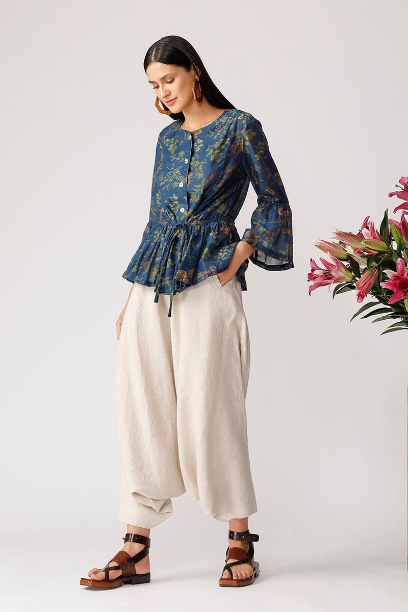 CLOVER PEPLUM TOP