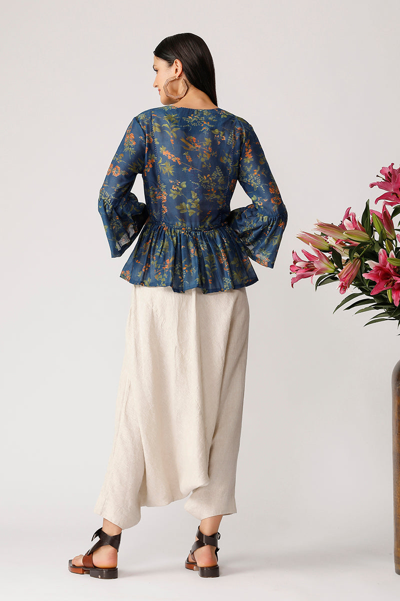CLOVER PEPLUM TOP