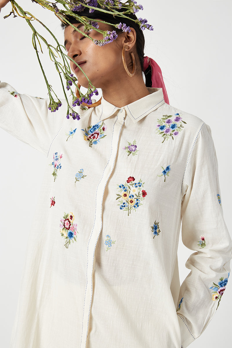 VOLKSGARTEN EMBROIDERED TUNIC
