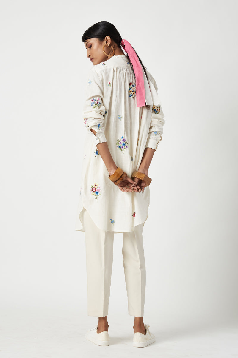 VERSAILLES EMBROIDERED TUNIC