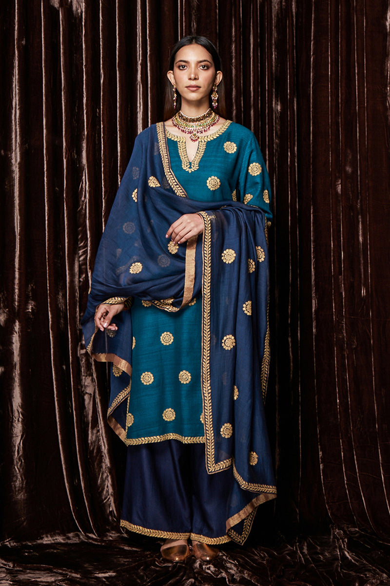 ZEENAT KURTA SET (3PCS)