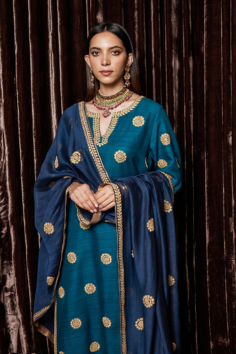 ZEENAT KURTA SET (3PCS)