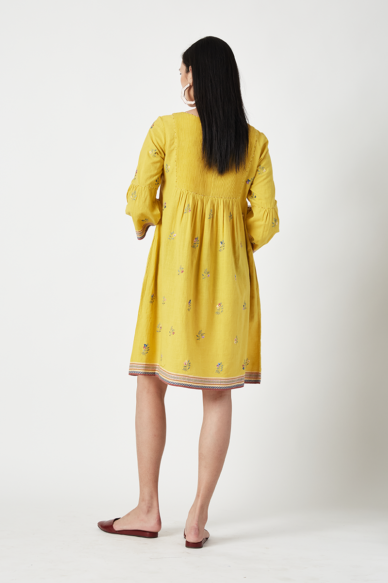 ANNIE EMBROIDERED DRESS