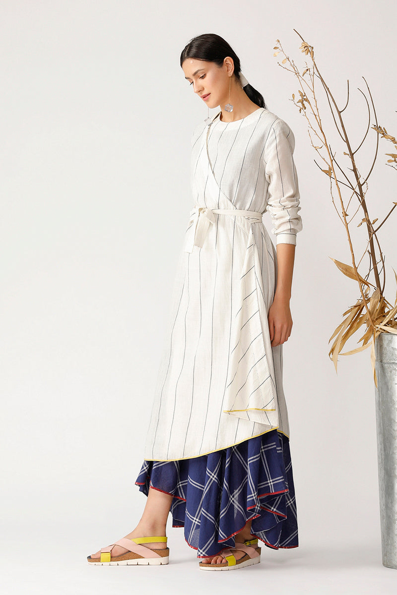 JOHANN WRAP STYLE TUNIC