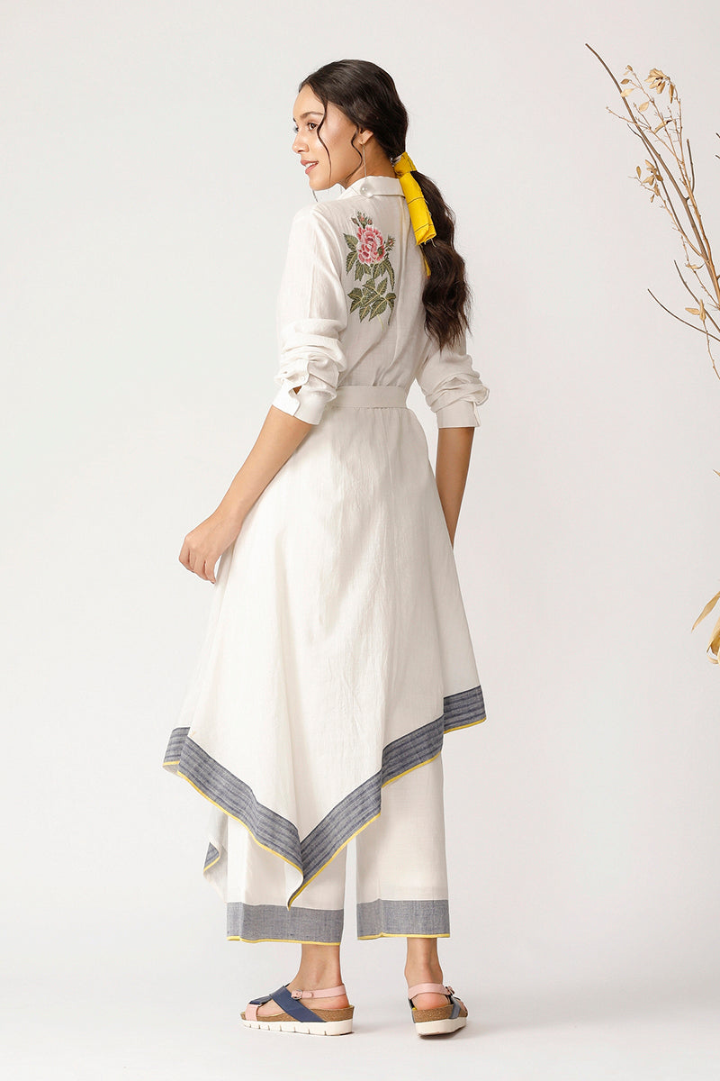 THEODOR BELTED FRONT OPEN TUNIC