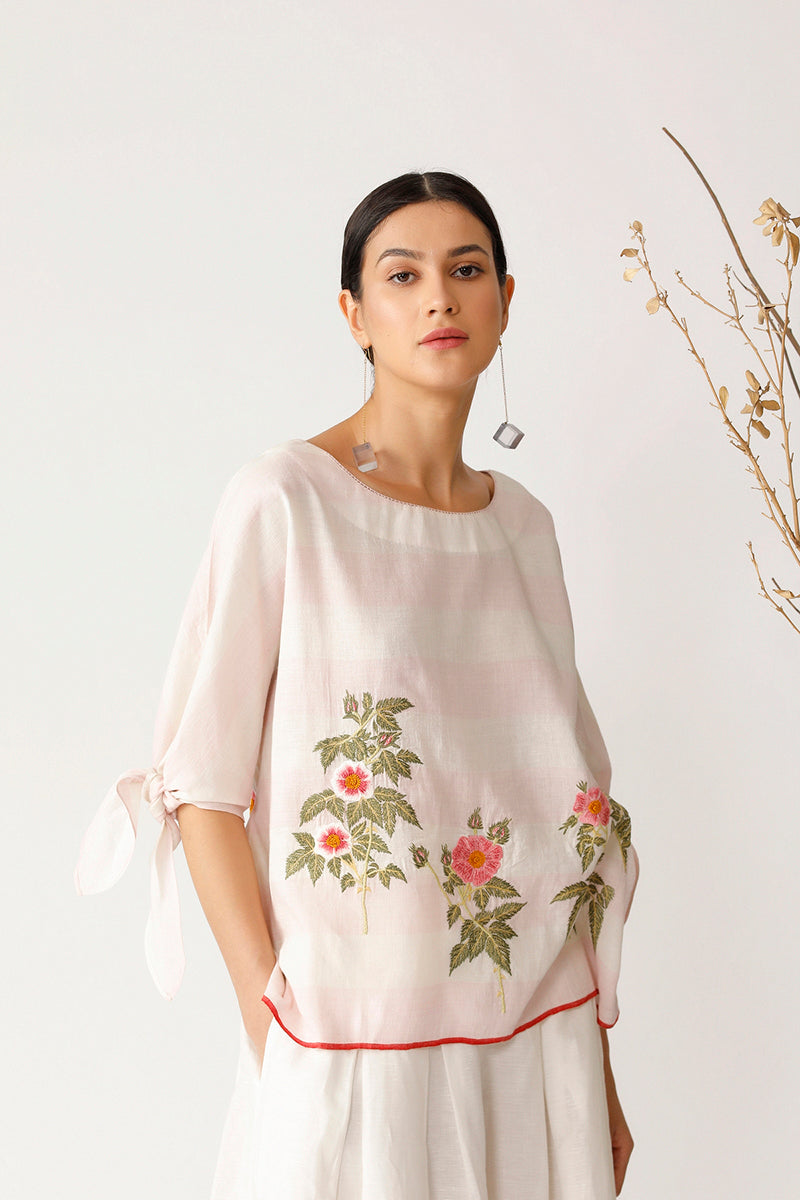 CARL BOAT NECK TOP
