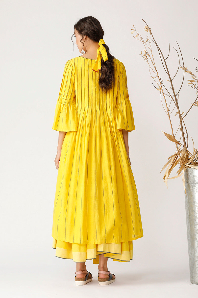 SAMUEL PLEATED DRESS