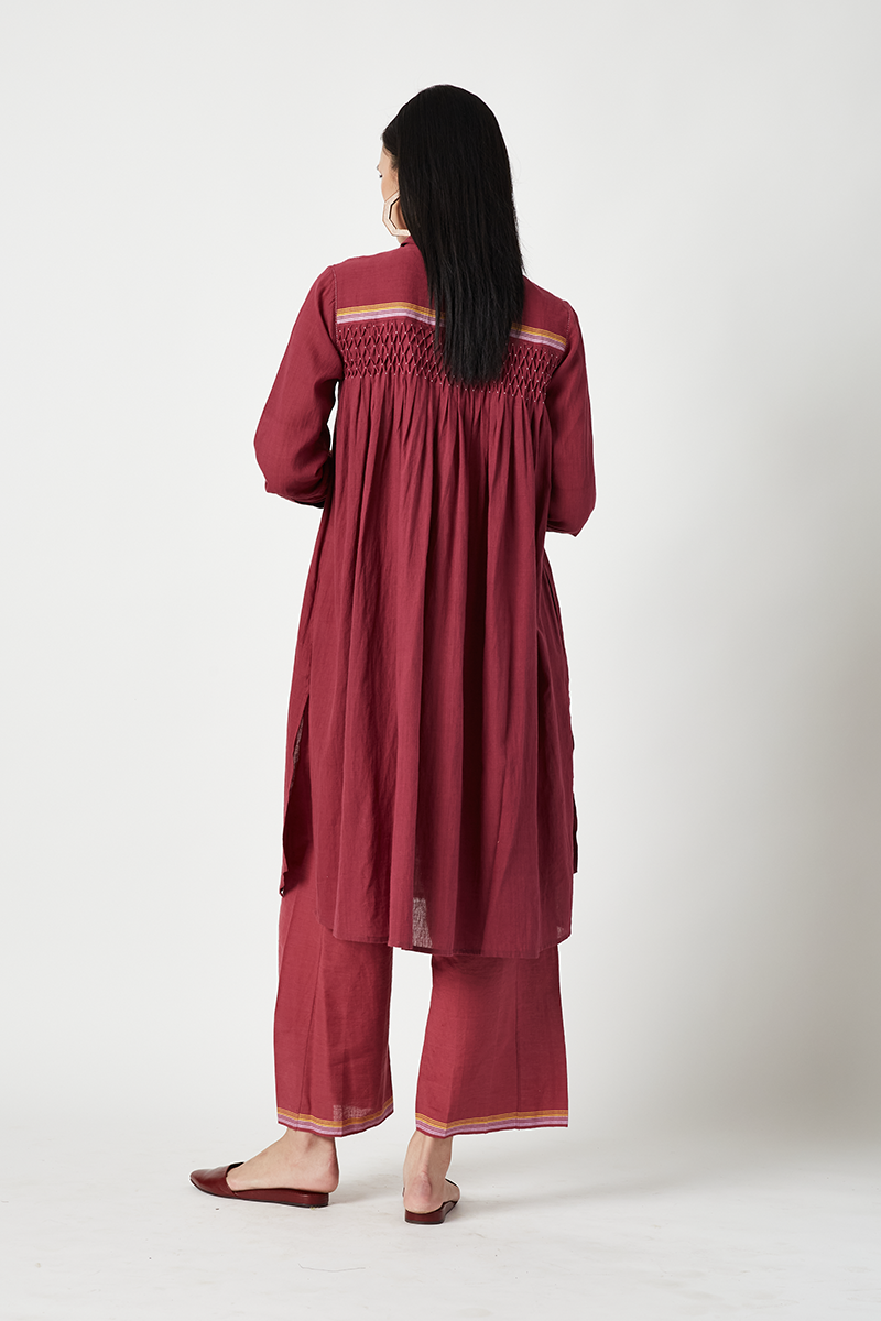 PATRICIA COLLARED TUNIC